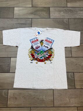 Vintage 1991 Minnesota Twins vs Atlanta Braves World Series Salem Tee